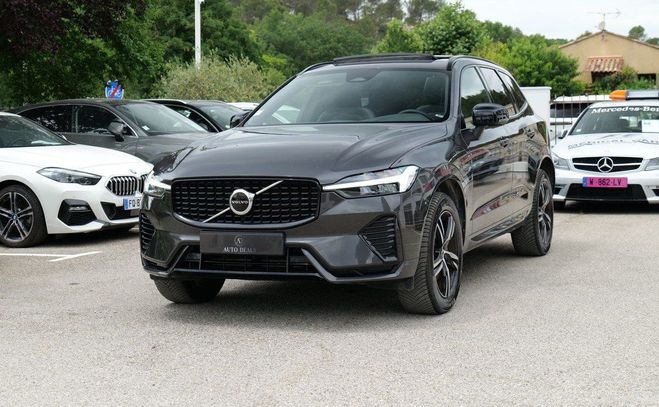 Volvo XC60 350 ch r-design toit ouvrant 1ere main e Gris de 2022