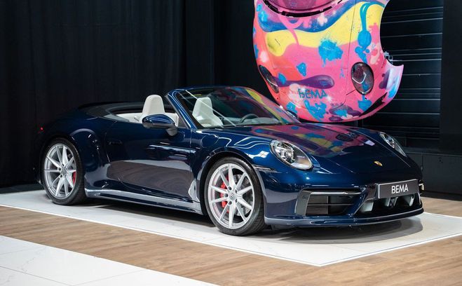 Porsche 911 (992) Cabriolet CARRERA 4S 450cv | Bleu  Bleu de 2019