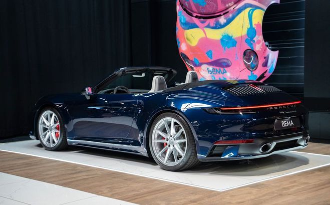 Porsche 911 (992) Cabriolet CARRERA 4S 450cv | Bleu  Bleu de 2019