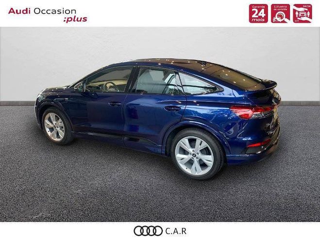 Audi Q4 E-Tron Sportback 35 170 ch 55 kW S line BLEU NAVARRE METALLISE de 2022