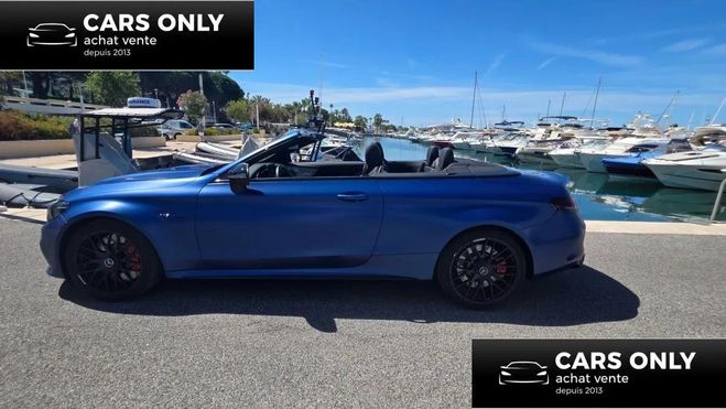 Mercedes Classe C CABRIOLET 4.0 63 510 S AMG BVA Bleu de 2023