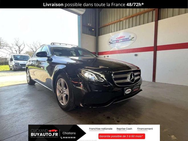Mercedes Classe E 220 2.0 220D 195CH / FASCINATION / BVA / Noir de 2018