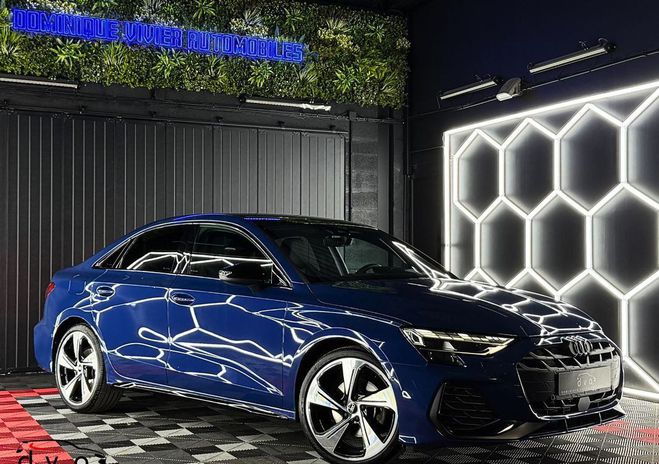 Audi A3 Berline 35 TFSI 150 ch S-Line S-Tronic Bleu de 2024