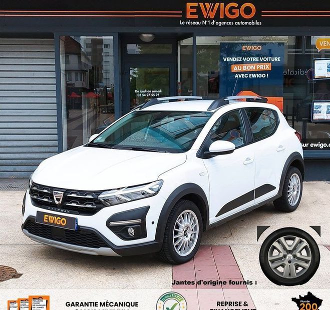 Dacia Sandero STEPWAY 1.0 ECO-G GPL 100 CONFORT 1ER MA Blanc de 2022