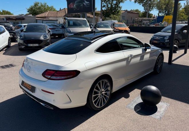 Mercedes Classe C 220 d 197ch amg line pack premium plus Blanc de 2022