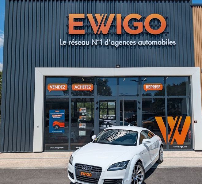 Audi TT coupe 2.0 tdi 170 ch s-line quattro gps  Blanc de 2010