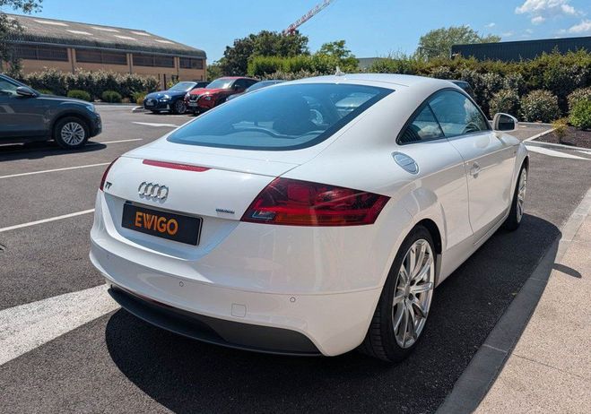 Audi TT coupe 2.0 tdi 170 ch s-line quattro gps  Blanc de 2010