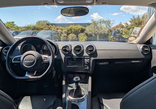 Audi TT coupe 2.0 tdi 170 ch s-line quattro gps  Blanc de 2010