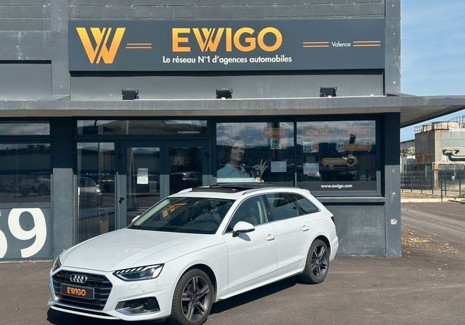 Audi A4 avant 2.0 35 tfsi 150ch avus mhev hybrid Blanc de 2021