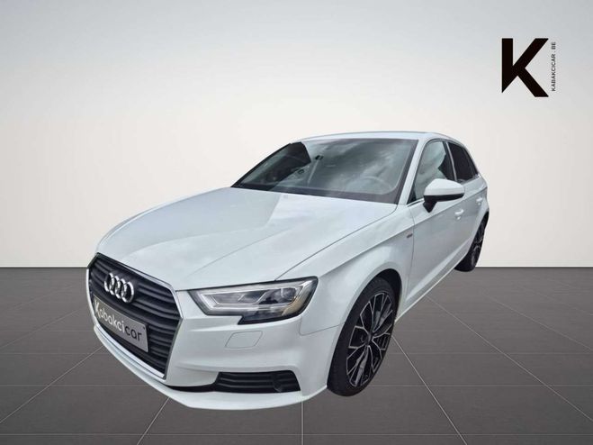 Audi A3 Sportback 1.6 TDi S-Line Ext�rieur Bluet Blanc M�tallis� de 