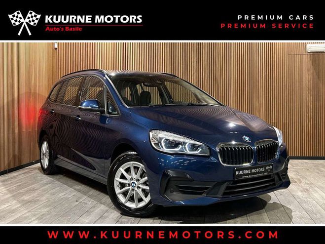 BMW Serie 2 216 dA GT 7pl Leder-Led-Gps-Pdc-Airco-Bt Bleu M�tallis� de 