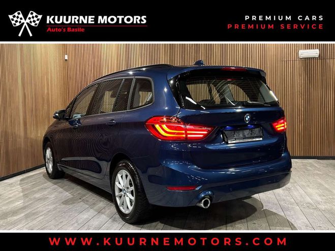 BMW Serie 2 216 dA GT 7pl Leder-Led-Gps-Pdc-Airco-Bt Bleu M�tallis� de 