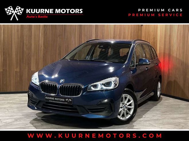 BMW Serie 2 216 dA GT 7pl Leder-Led-Gps-Pdc-Airco-Bt Bleu M�tallis� de 