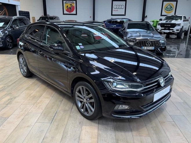 Volkswagen Polo VI 1.0 TSI 95 Carat DSG7 2�me Main FR Noir de 2018