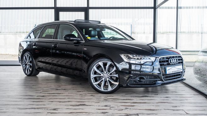 Audi A6 AVANT Quattro 3.0 V6 BiTDI 313 Tiptronic NOIR de 2014