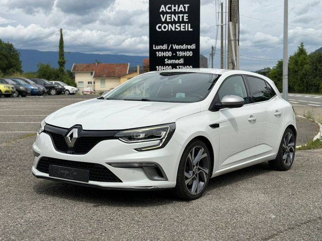 Renault Megane 1.6 Tce 205ch GT Blanc de 2017
