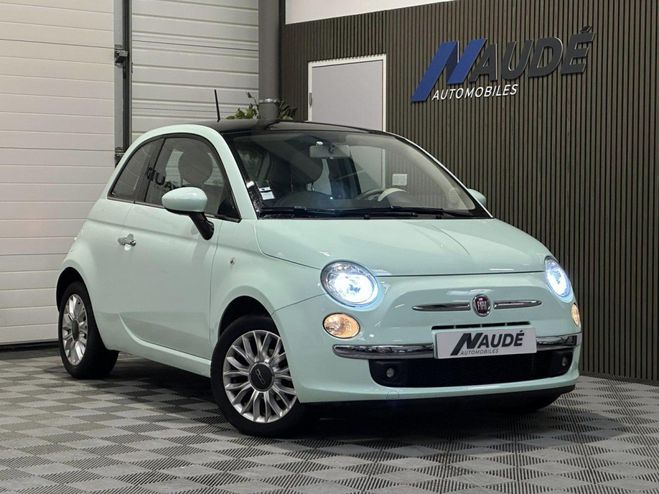Fiat 500 1.2i 69 ch Lounge VERT CLAIR de 2015
