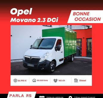  Voir d&eacute;tails -Opel Movano 2.3 DCi propulsion 165ch bi turbo b�tail &agrave; Sarreguemines (57)