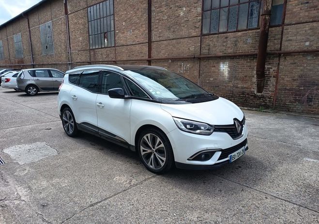 Renault Grand Scenic 1.6 dci 160 gps toit pano camera attelag Blanc de 2018