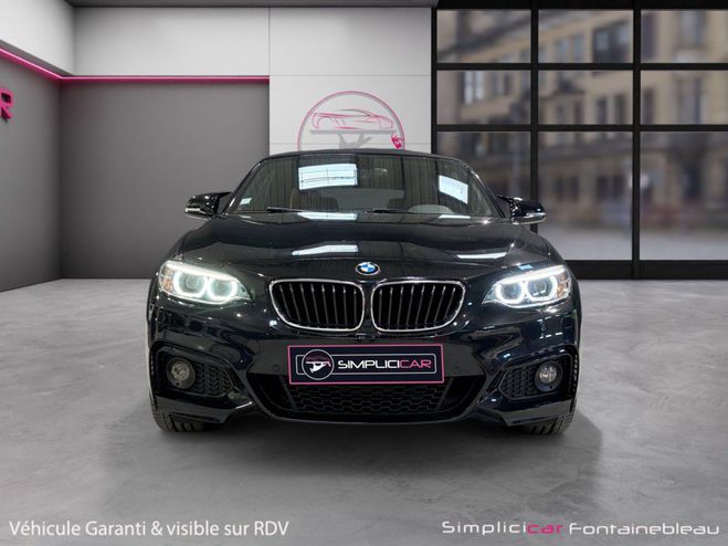 BMW Serie 2 (F23) CABRIOLET 220I 184 LOUNGE BVA8 Noir de 2015