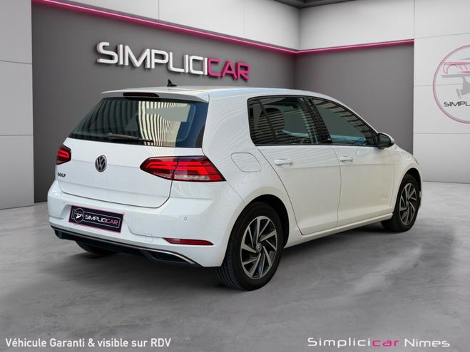 Volkswagen Golf 1.4 TSI 125 DSG SOUND Blanc de 2018