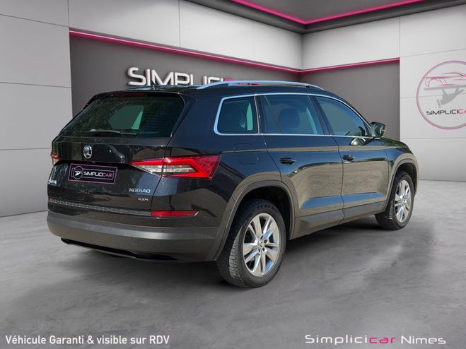 Skoda Kodiaq 2.0 TDI 190 SCR SPORTLINE DSG 4X4 Noir de 2018