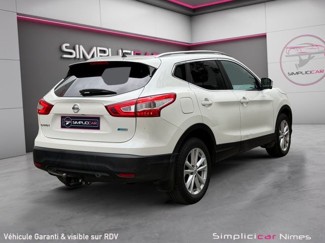 Nissan Qashqai 1.5 DCI 110 TEKNA Blanc de 2015