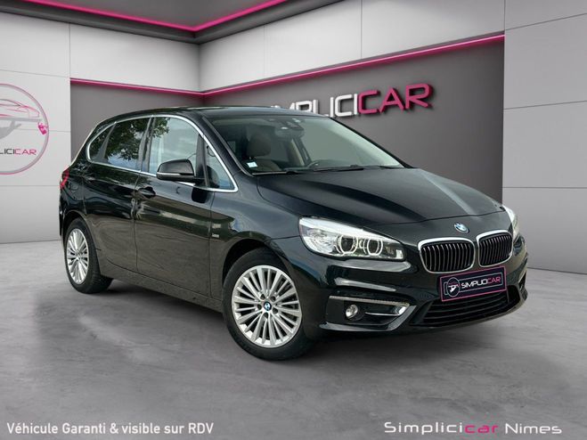 BMW Serie 2 Active Tourer (F45) 220D LUXURY BVA8 Noir de 2015