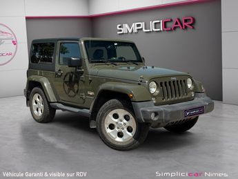  Voir d&eacute;tails -Jeep Wrangler 2.8 CRD 200 Sahara &agrave; N�mes (30)