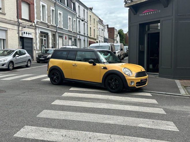 Mini Clubman 1.6 D / TELEPHONE BLUETOOTH / GPS / CLIM Jaune de 2009
