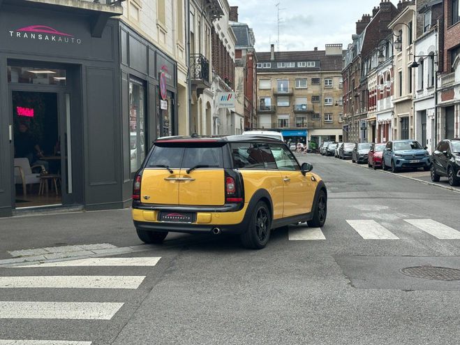 Mini Clubman 1.6 D / TELEPHONE BLUETOOTH / GPS / CLIM Jaune de 2009