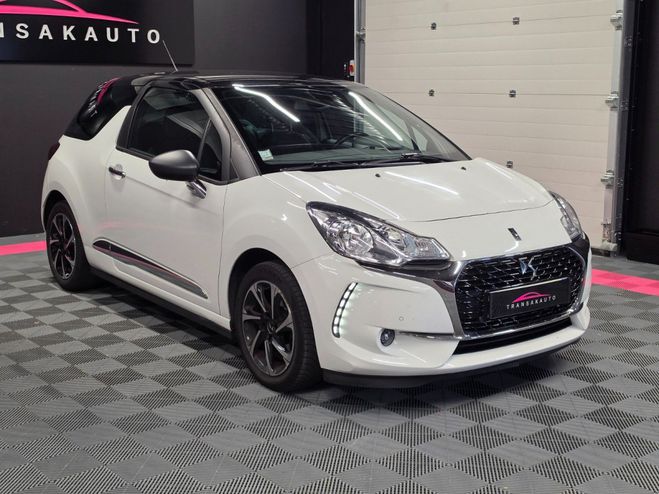 Citroen DS 3 1.2 THP 110ch BVM6 CONNECT CHIC / COUR Blanc de 2017