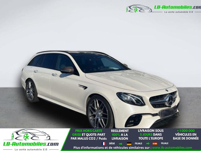 Mercedes Classe E 63 AMG BVA Blanc M�tallique de 2018