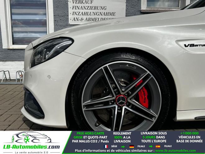 Mercedes Classe C 63 AMG BVA Blanc M�tallique de 2016