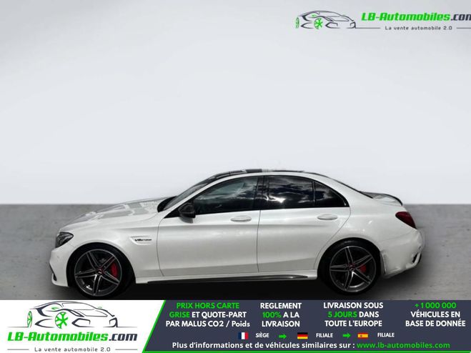 Mercedes Classe C 63 AMG BVA Blanc M�tallique de 2016