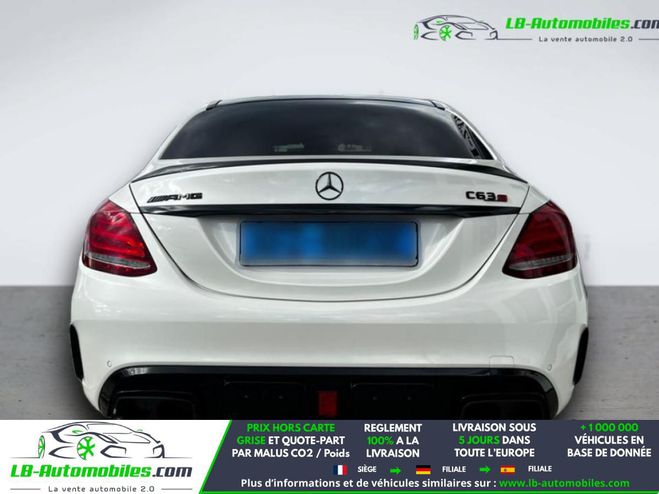 Mercedes Classe C 63 AMG BVA Blanc M�tallique de 2016