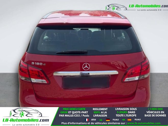 Mercedes Classe B 180 CDI BVA Rouge de 2016