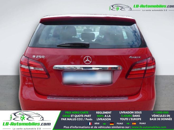 Mercedes Classe B 250 BVA Rouge de 2016