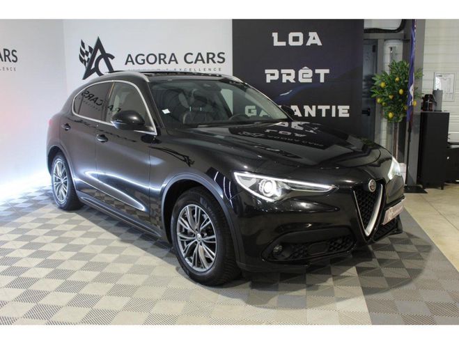 Alfa romeo Stelvio 2.2 D - 180 - BVA Lusso - Toit Ouvrant - NOIR de 2019