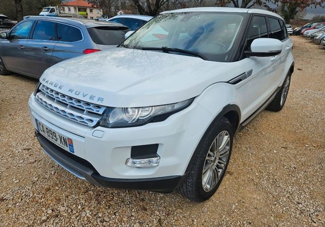 Land rover Range Rover Evoque 2.2 sd4 190 bva prestige Blanc de 2012