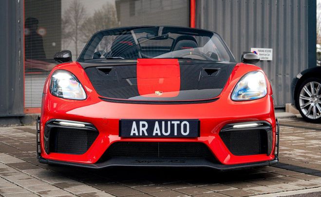 Porsche 718 Spyder RS 4.0 500 CH PDK Weissach Deuxi� Rouge de 2024