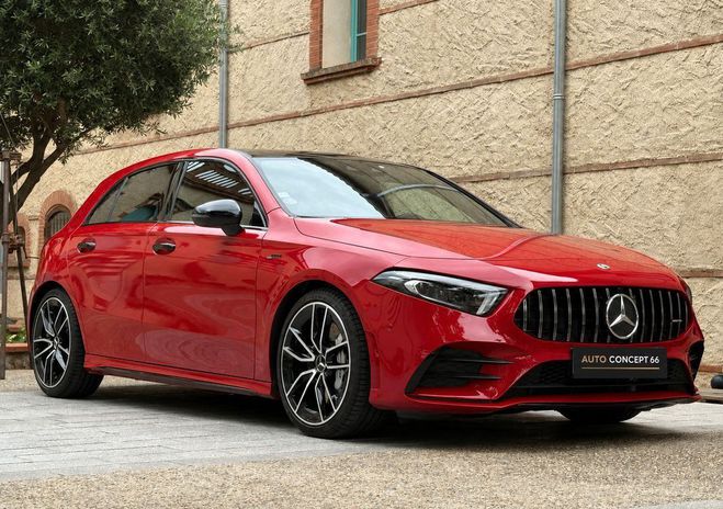 Mercedes Classe A A35 AMG 2.0 306ch 4MATIC Rouge de 2020