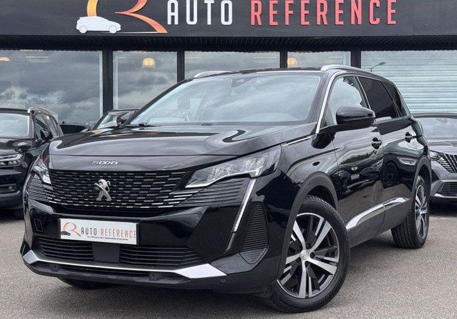 Peugeot 5008 1.2 130 CH ALLURE PACK EAT8 1ERE MAIN CA Noir de 2021