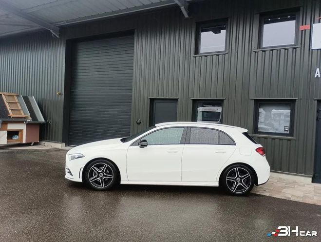 Mercedes Classe A 180 136CV 7 G-DCT AMG LINE Seulement 560 Blanc de 2019