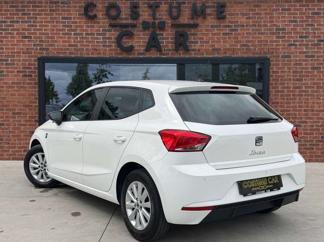 Seat Ibiza CarPlay Capteurs Lane Assist Cruise Cont Blanc de 