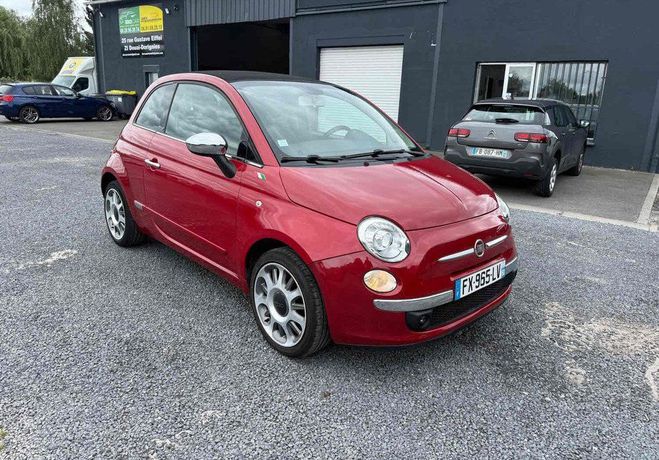 Fiat 500 CABRIO 1.4 100 chu 16V POP Bordeaux de 2010