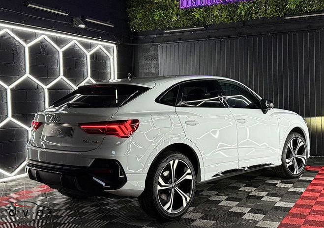 Audi Q3 Sportback 35 TFSI 150 ch S-Line S-Tronic Blanc de 2023