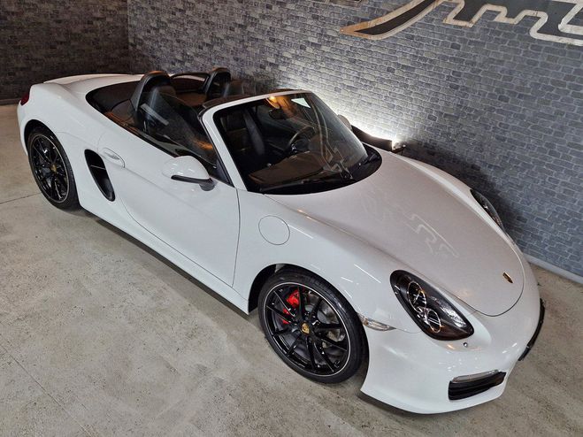 Porsche Boxster 981 S 3.4L 315ch PDK blanc carrara de 2014