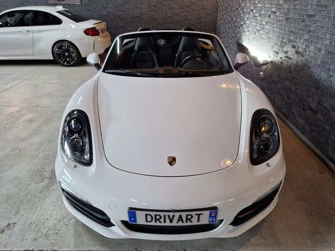 Porsche Boxster 981 S 3.4L 315ch PDK blanc carrara de 2014