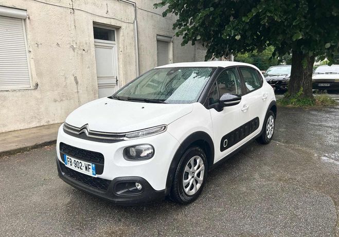 Citroen C3 1.2 83ch 2 places prix ttc : 4990 ht 415 Blanc de 2018